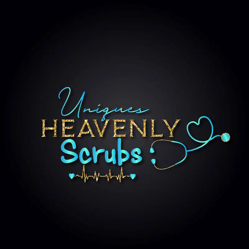 Medical logo meaning explained through a clean medical scrub logo design.