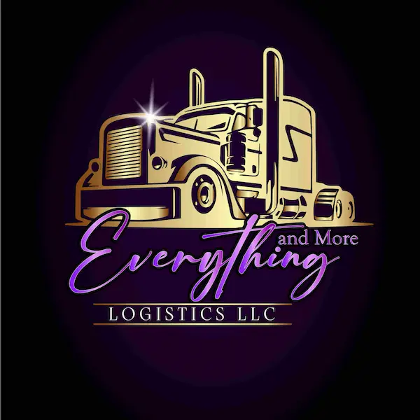 Transportation and logistics company logos for cargo services