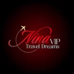 Airplane-themed travel logo design for USA travel agencies and tour businesses