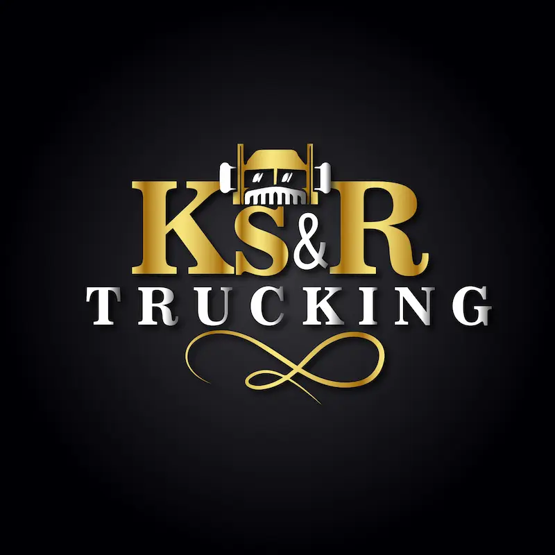 professional logo for USA trucking business