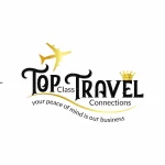 World travel logo design for USA travel agencies and tour businesses