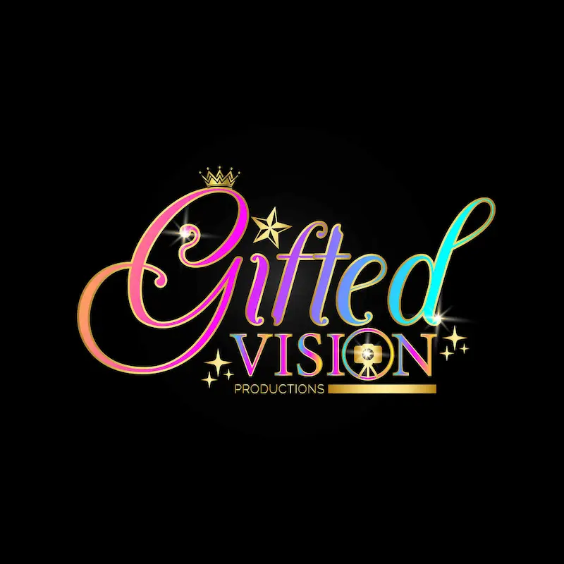 Creative film production logo designed for film studios and production companies in the USA