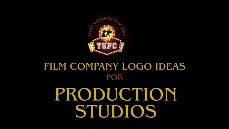 Film company logo ideas for film studios and production houses in the USA