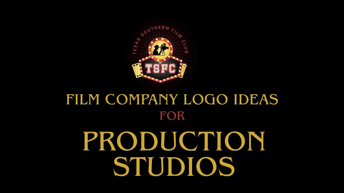 Film company logo ideas for film studios and production houses in the USA