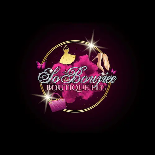 Women fashion boutique logo design created for a modern clothing brand in the USA