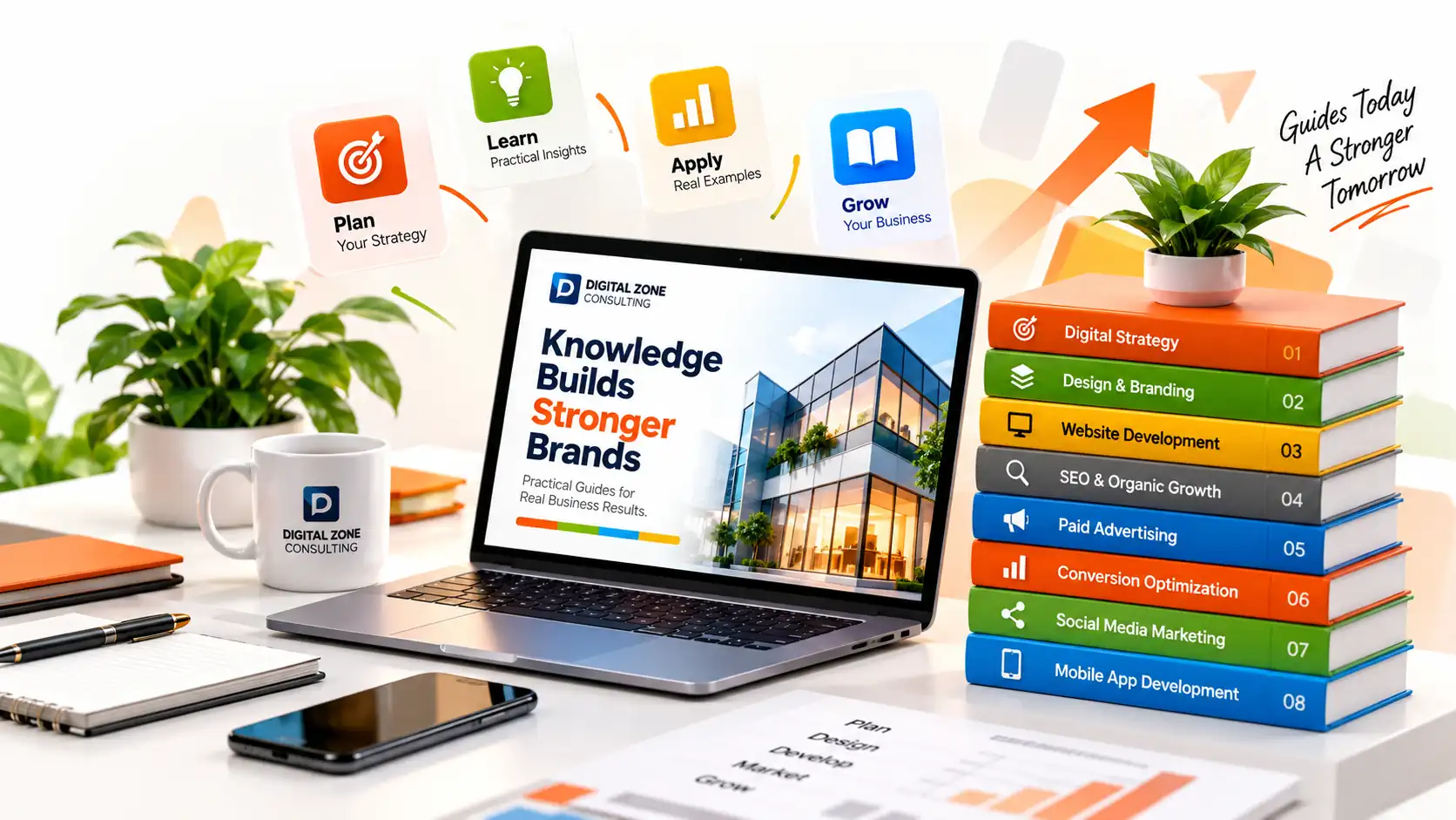 Digital zone consulting strategy, design, marketing and technology services for business growth