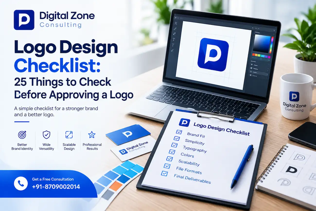 Logo design checklist: 25 things to check before approval